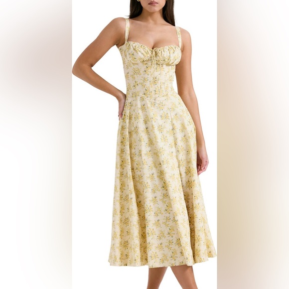 House of CB Carmen Bustier Sundress - Size Large - Picture 9 of 13